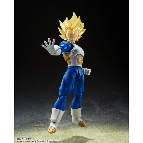 Bandai Dragon Ball Z Super Saiyan Vegeta Awakening Super Saiyan Blood S.H.FIGUARTS